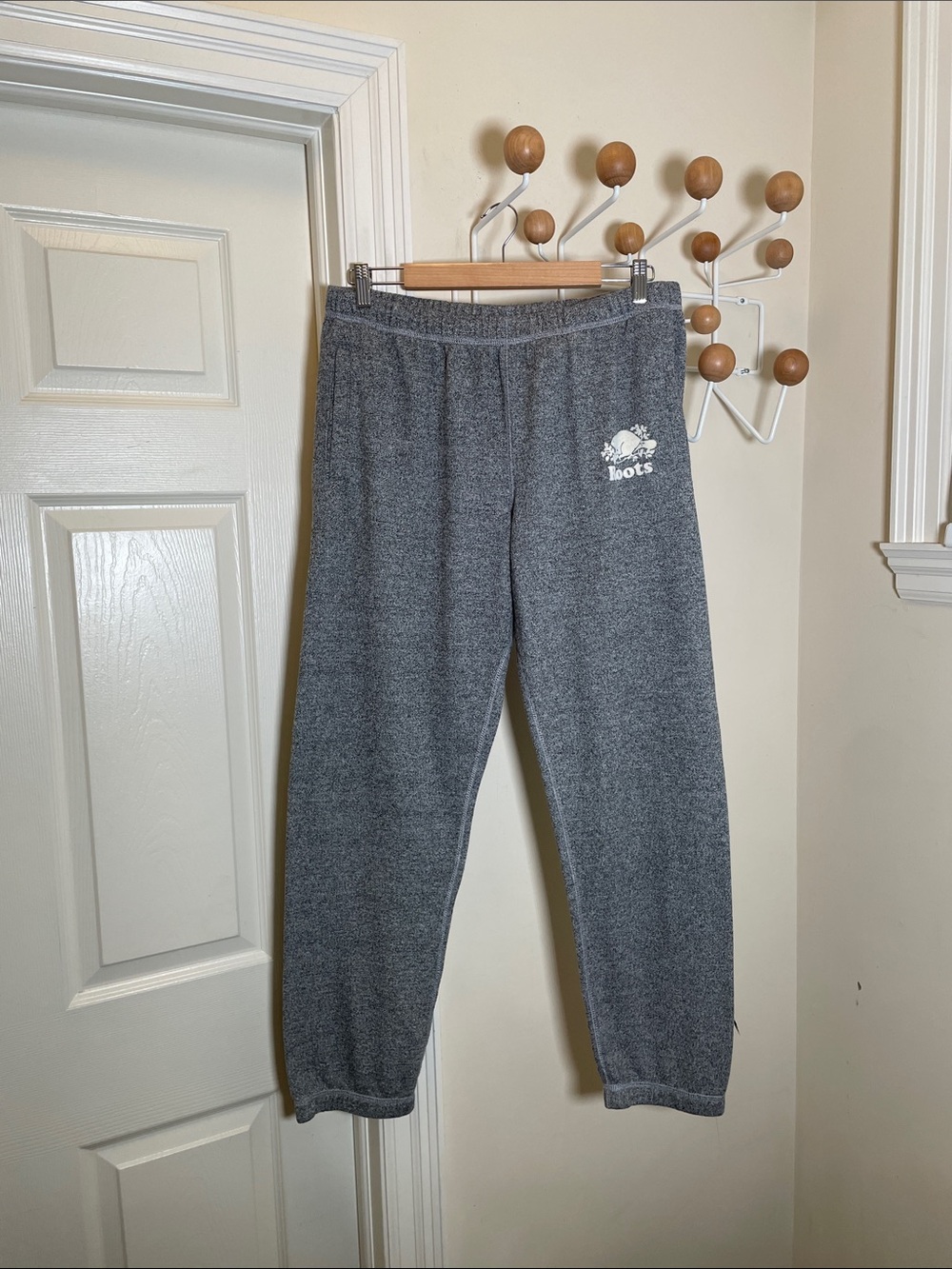 Roots - Classic Cozy Sweatpants - Grey - L